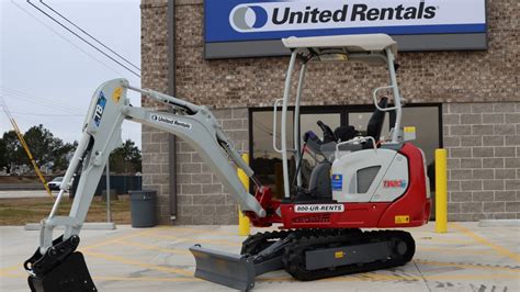 united rental mini excavator|mini excavators rental near me.